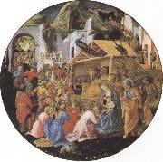 filippo lippi,Adoration of the Magi (mk36) Sandro Botticelli